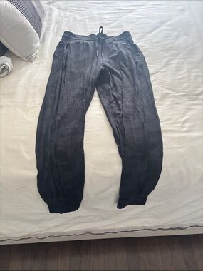lululemon athletica Black Camo-Texture Jogger Pants